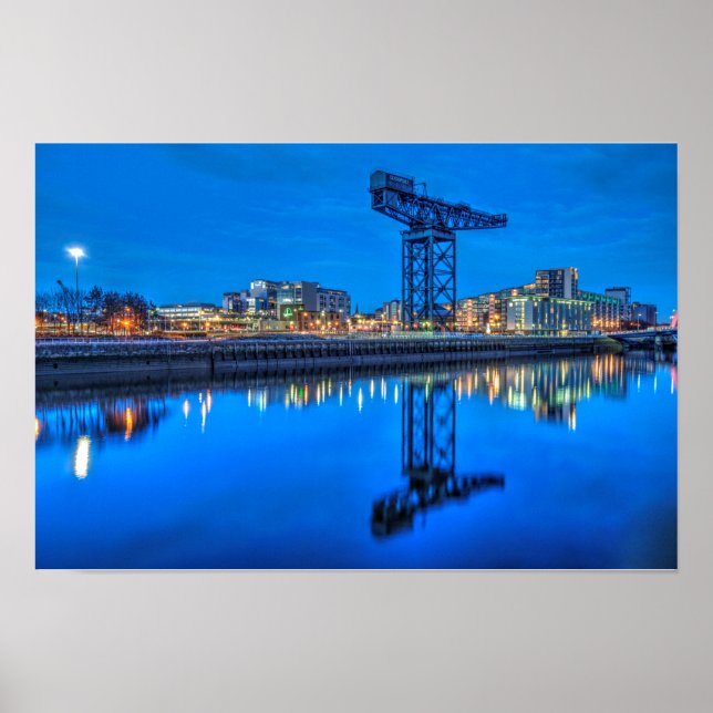 Affiche de la grue de Finnieston, Glasgow (Devant)