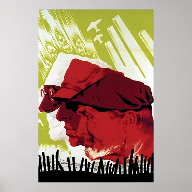 Affiche de la guerre civile espagnole Libérez nos  (Devant)