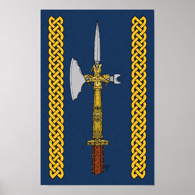 Affiche de la hache d'armes d'Édouard IV (Devant)