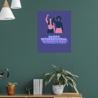 affiche de la journée internationale de la femme