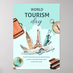 Affiche de la Journée mondiale du tourisme