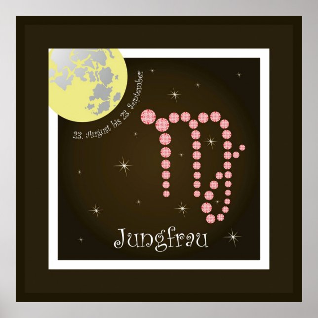 Affiche de la Jungfrau du 23 août au 23 septembre (Devant)