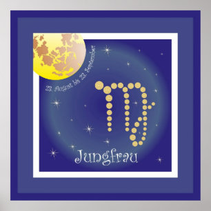 Affiche de la Jungfrau du 23 août au 23 septembre