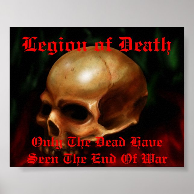 Affiche de la Légion de la Mort (Devant)