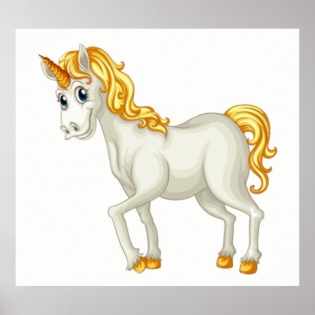 Affiche de la licorne (Devant)