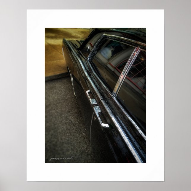 Affiche de la Lincoln Continental Vintage (Devant)