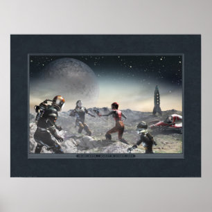 Affiche de la lune des Prairies (24x18 po)