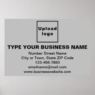 Affiche de la marque commerciale sur le rectangle 