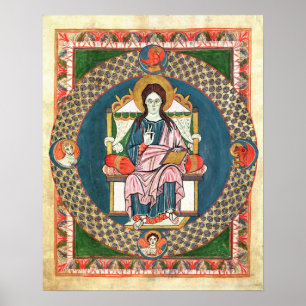 Affiche De la morue. 1948 Christ en Majesté