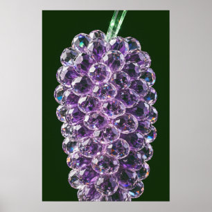 Affiche de la Mûre Cristal — Récolte de Cristal