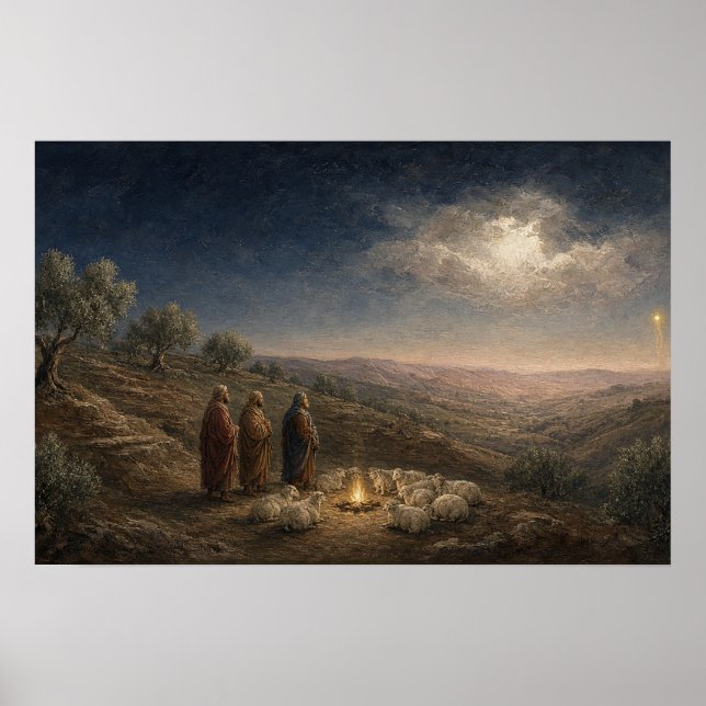 Affiche de la Nativité Veillée des Bergers (Devant)