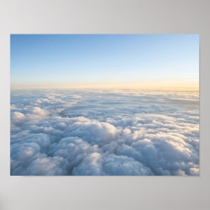 Affiche de la nature atmosphérique du lever de sol