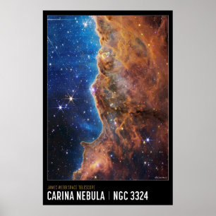 Affiche de la nébuleuse de Carina