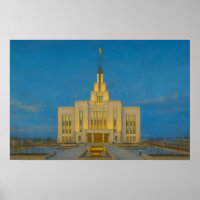 Affiche de la peinture du temple de Saratoga Sprin