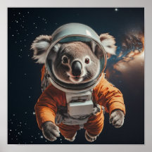 Affiche de la pépinière spatiale de l'astronaute K