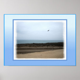 Affiche de la plage de Californie
