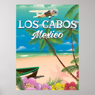 Affiche de la plage de Los Cabos Mexico