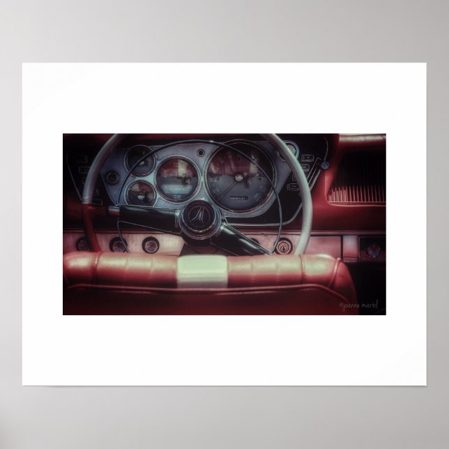Affiche de la Plymouth Fury vintage (Devant)