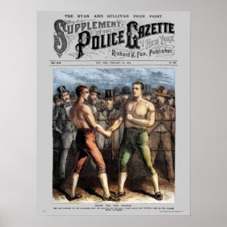 Affiche de la police Sullivan Ryan (couleur)