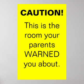 affiche de la porte du dortoir