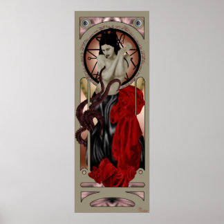 affiche de la prêtresse cthulhu