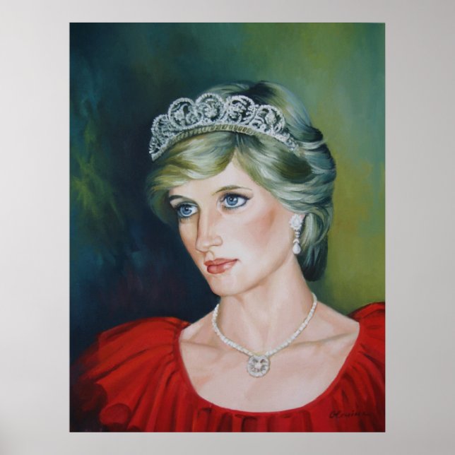 Affiche de la princesse Diana (Devant)