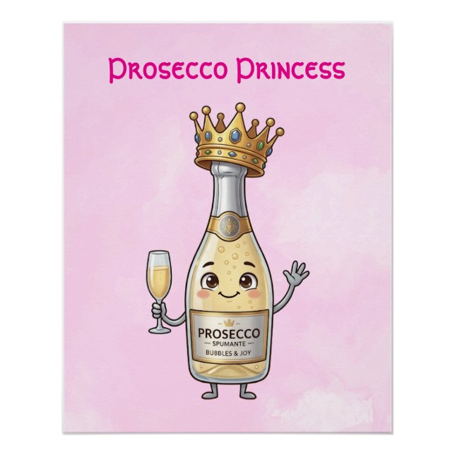 Affiche de la Princesse Prosecco (Devant)