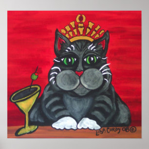 Affiche de la Reine de chat