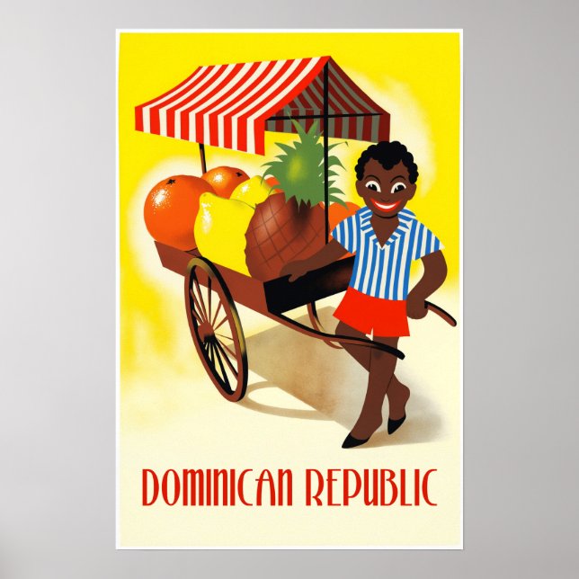 Affiche de la République dominicaine  (Devant)