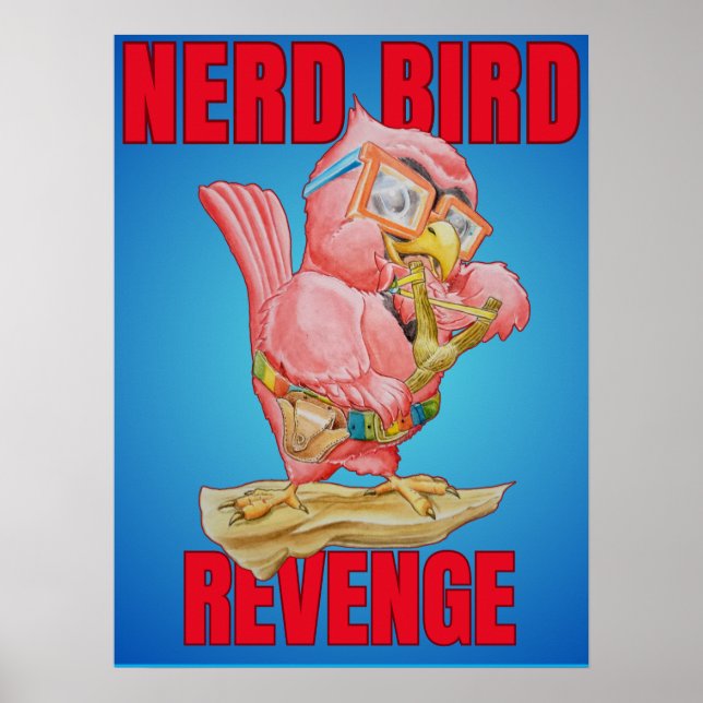 Affiche de la revanche des enfants de l'oiseau ner (Devant)