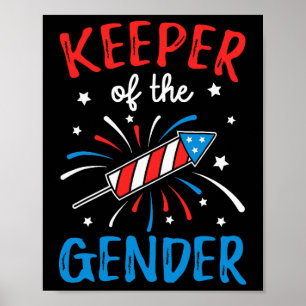 Affiche De La Révélation De Genre Drôle 4 juillet Ba