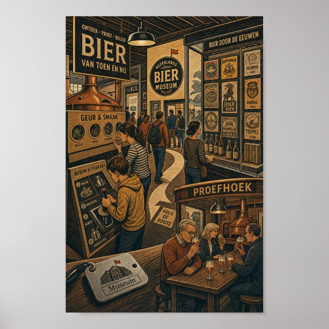 Affiche de la Rêverie de Dégustation du Musée de l (Devant)