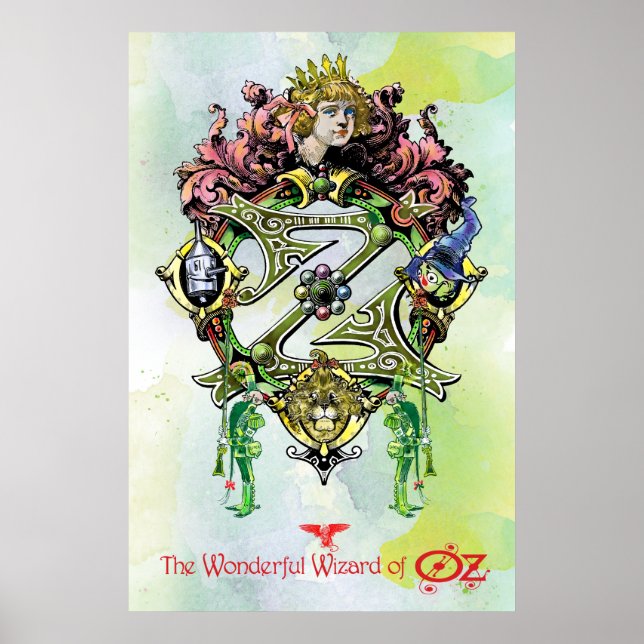 AFFICHE DE LA ROYALTE DU MAGICIEN D'OZ CLASSIQUE (Devant)
