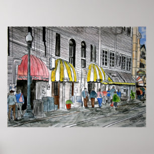 affiche de la rue 2 de la rivière Savannah