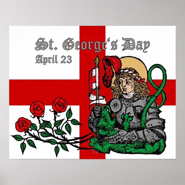 Affiche de la Saint-Georges (version de Nuremberg) (Devant)