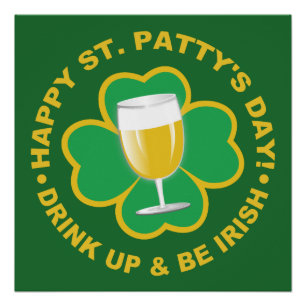 Affiche de la Saint Patrick