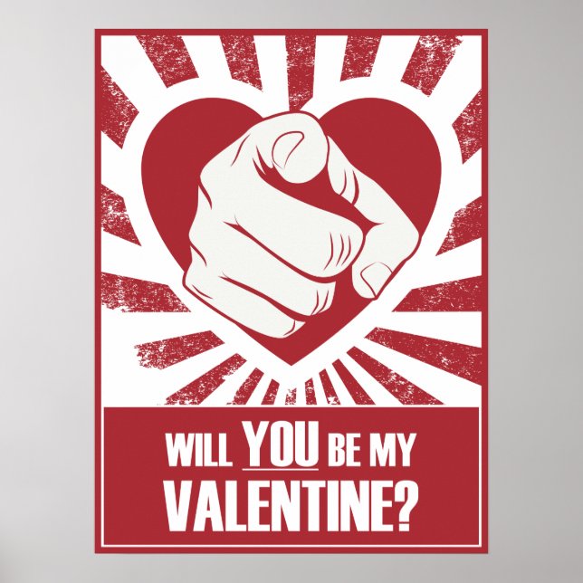 Affiche de la Saint-Valentin (Devant)