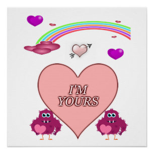 Affiche de la Saint-Valentin