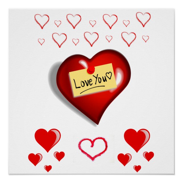 Affiche de la Saint-Valentin (Devant)