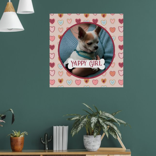 Affiche de la Saint-Valentin avec photo de votre c (Salon 1)