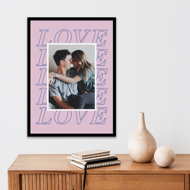 Affiche de la Saint-Valentin Love Typography - Lav (Créateur téléchargé)