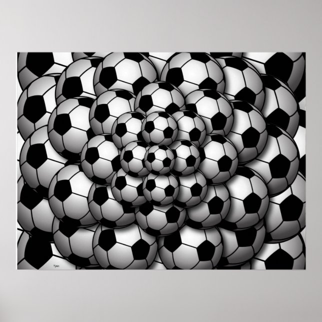 Affiche de la saison de football (Devant)