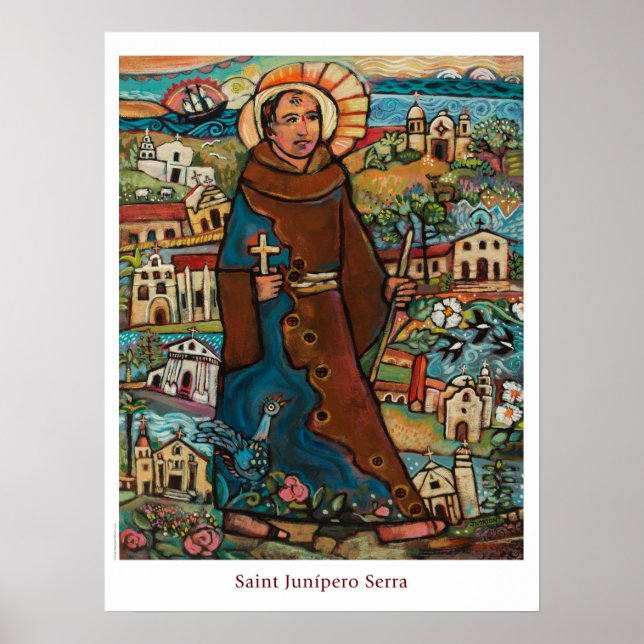 Affiche de la salle de classe Saint Junipero Serra (Devant)
