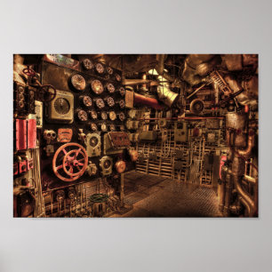 affiche de la salle des machines