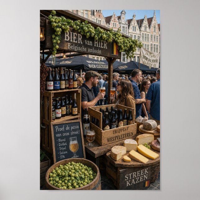 Affiche de la scène de dégustation de bières de ma (Devant)