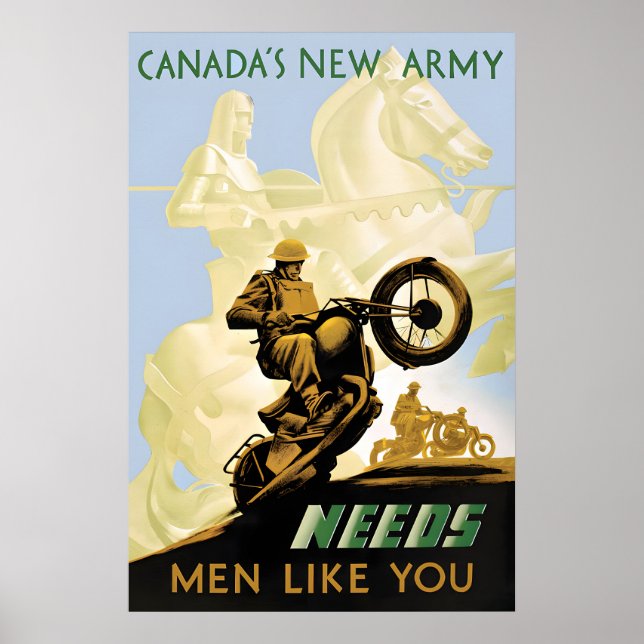 Affiche de la Seconde Guerre mondiale L'armée nouv (Devant)
