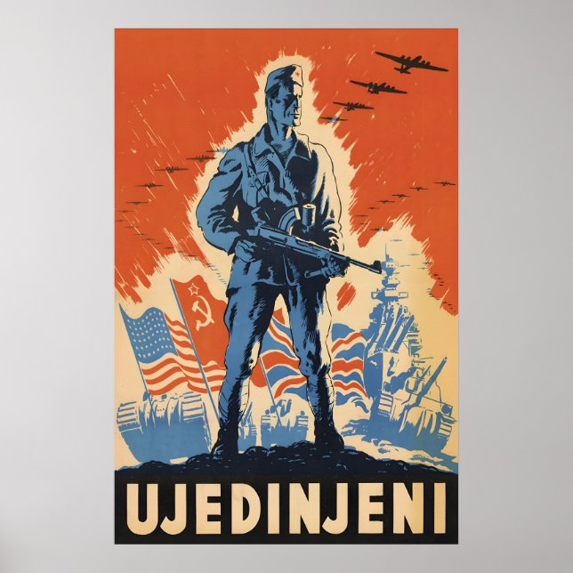 Affiche de la Seconde Guerre mondiale : Partisans  (Devant)