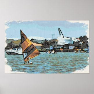 Affiche de la série d'eau Explorer #1