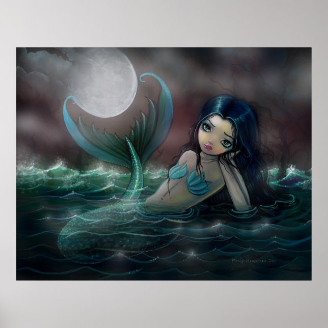Affiche de la sirène de Moonlit Creek (Devant)