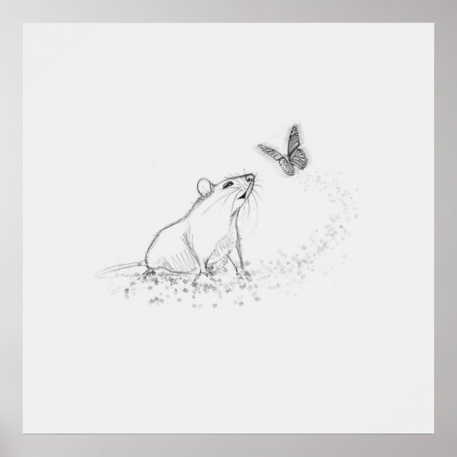 Affiche de la souris (Devant)